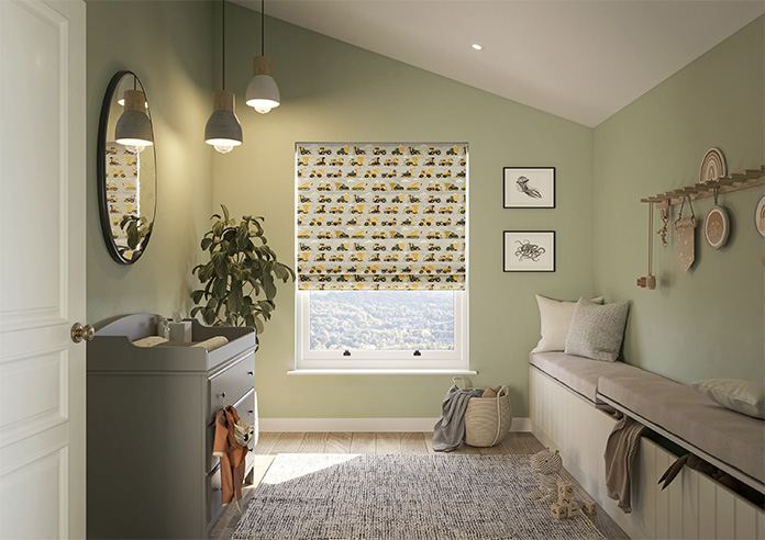Construction Crew, Tarmac - Roman Blind - Image 8